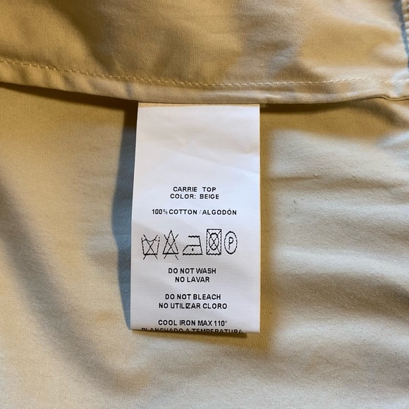 NWT - SILVIA TCHERASSI Carrie Puff Sleeve Peplum Top - M (fits small) - Picture 12 of 15